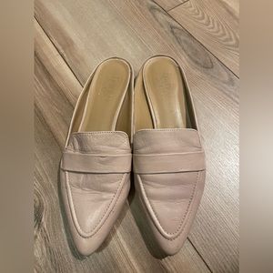 Light pink Franco Sarto mules